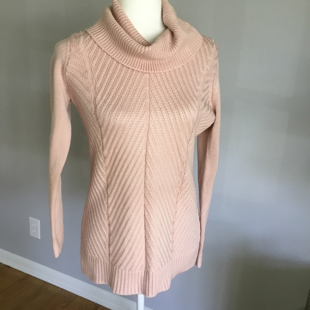 CALVIN KLEN COWL NECK SWEATER